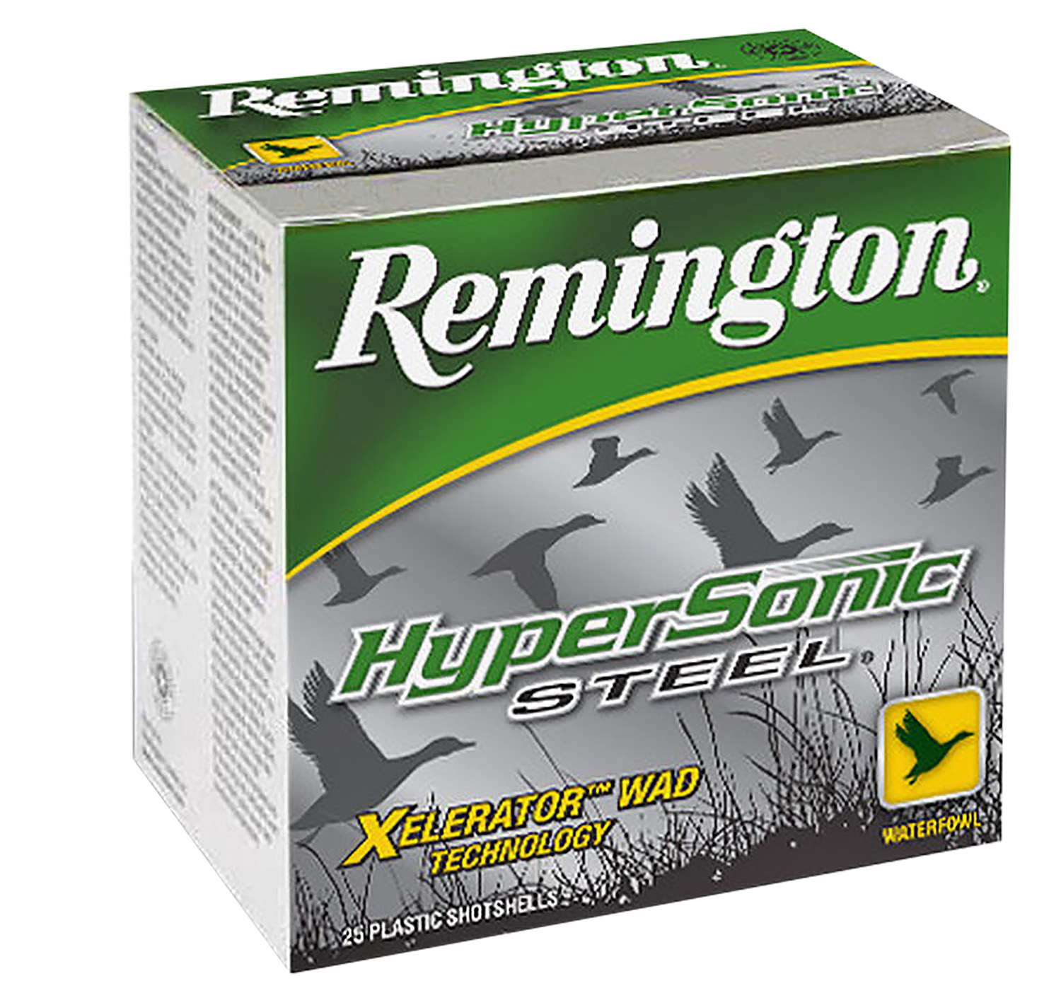 Remington Ammunition 26825 HyperSonic Steel 20Gauge 3" 7/8oz 4Shot 25 Per Box/10 Case 3 Remington Ammunition 26825 HyperSonic Steel 20Gauge 3" 7/8oz 4Shot 25 Per Box/10 Case