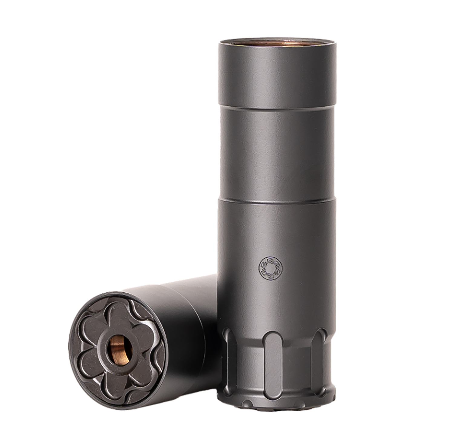 RUGGED SUPPRESSOR OCU22 Oculus22 22 LR 1.06" Black Cerakote 17-4 Stainless Steel 1/2"-28 tpi