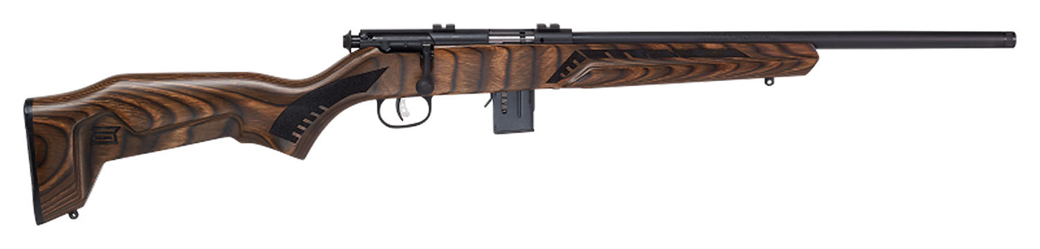 Savage Arms 91937 93 Minimalist Full Size 22 WMR 10+1 18" Matte Black Threaded Barrel, Matte Black Drilled & Tapped Carbon Steel Receiver, Natural Brown Boyd's Minimalist Laminate Stock, Right Hand 3 Savage Arms 91937 93 Minimalist Full Size 22 WMR 10+1 18" Matte Black Threaded Barrel, Matte Black Drilled & Tapped Carbon Steel Receiver, Natural Brown Boyd's Minimalist Laminate Stock, Right Hand
