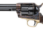 Pietta HF45ALC512NMCW 1873 Great Western II Alchimista II 45 Colt (Long Colt) 6rd 5.50" Blued Steel Barrel & Cylinder, Color Case Hardened Steel Frame, Checkered Walnut Army Grip, Exposed Hammer 1 125970