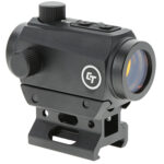 Crimson Trace 0102030 CTS-25 Matte Black 1x20mm 4 MOA Red Dot Reticle, Picatinny Rail Mount 2 131518