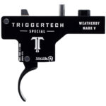 TriggerTech WM5SBB13NBW Special Single-Stage Curved Trigger with 1-3.50 lbs Draw Weight & Black PVD Finish for Weatherby Mark V 1 131759