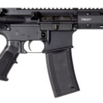 Troy Ind SPSTCA310BTB1 A3 223 Rem Caliber with 10.50" Barrel, 30+1 Capacity, Black Metal Finish, Fixed Pistol Grip Stock & Black Polymer Grip Right Hand 2 132990