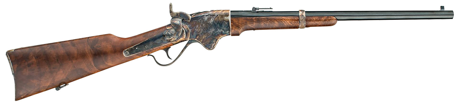Chiappa Firearms 920084 1860 Spencer Carbine 45 Colt (LC) 7+1, 20" Blued Color Case Hardened, Steel Oiled Walnut, Right Hand 3 Chiappa Firearms 920084 1860 Spencer Carbine 45 Colt (LC) 7+1, 20" Blued Color Case Hardened, Steel Oiled Walnut, Right Hand