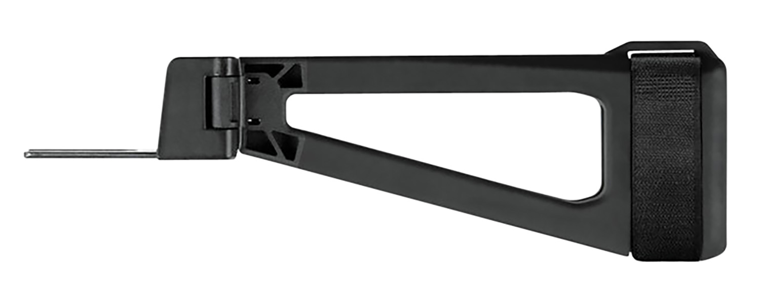 SB Tactical AKTF01SB AKTF  Left Side Folding Black Synthetic with 11.75" OAL & Nylon Strap for AK-47, AK-74 (Tube Not Included)