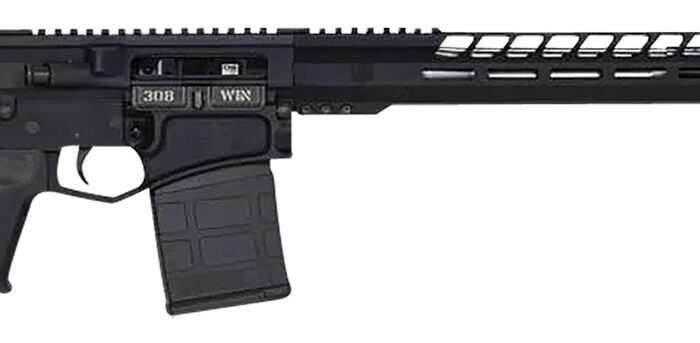 Diamondback DB1032C001 DB10 308 Win 18" 20+1 Black Adjustable Magpul CTR Stock Black Magpul MOE K2 Grip with Black Gold Lower 15" M-Lok 8 141091