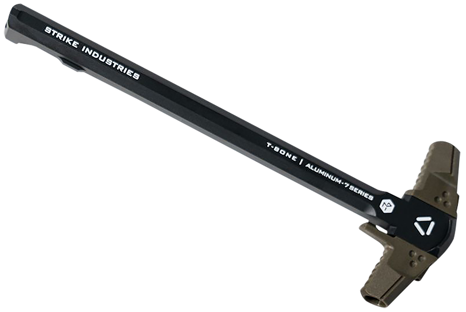 Strike Industries AR-TBCH-223-BK-OD T-Bone Charging Handle .223/5.56x45mm Nato OD Green Polymer Handles Aluminum Shaft for AR-15 3 Strike Industries AR-TBCH-223-BK-OD T-Bone Charging Handle .223/5.56x45mm Nato OD Green Polymer Handles Aluminum Shaft for AR-15