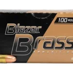 CCI BLAZER BRASS 9MM 115GR FMJ 100RD/BX 5BX/CS 2 144200 14250346