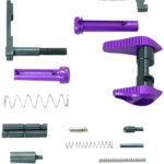 Timber Creek Outdoors ARLPKPPA Lower Parts Kit Purple Anodized Aluminum for AR-15 1 146533