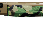 Charles Daly 930328 601 12 Gauge 4+1 3" 28" Vent Rib Barrel, Flat Dark Earth Finish Aluminum Receiver, Woodland Camo Synthetic Stock, Includes 3 Choke Tubes 2 147362