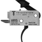 TriggerTech AH0SDB55NNC Duty Mil-Spec Single-Stage Curved 5.5 lbs Draw Weight Fits AR-15 2 153879