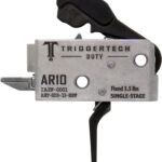 TriggerTech AHTSDB33NNF Duty Flat Trigger Single-Stage 3.50 lbs Draw Weight Fits AR-10 2 153886