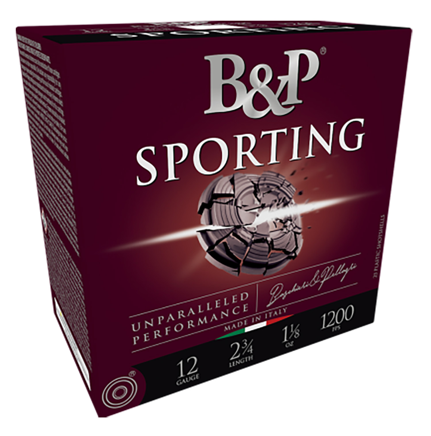 B&P 12B1SCL8 Sporting Clay 12Gauge 2.75" 1oz 8Shot 25 Per Box/10 Case 3 B&P 12B1SCL8 Sporting Clay 12Gauge 2.75" 1oz 8Shot 25 Per Box/10 Case