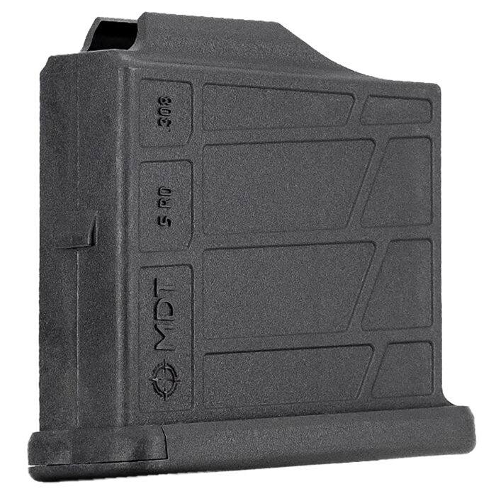 Mdt Sporting Goods Inc 105026BLK AICS Magazine  5rd Extended 6.5 Creedmoor/308 Win Short Action Black Polymer