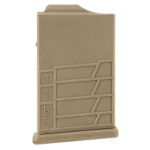 Mdt Sporting Goods Inc 104447FDE AICS Magazine 10rd Extended 308/6.5 Creedmoor Short Action, FDE Polymer Fits Some Chassis/Bottom Metal (MDT/XLR/KRG/GRS/CDI/Pacific Tool & Gauge) 1 157654
