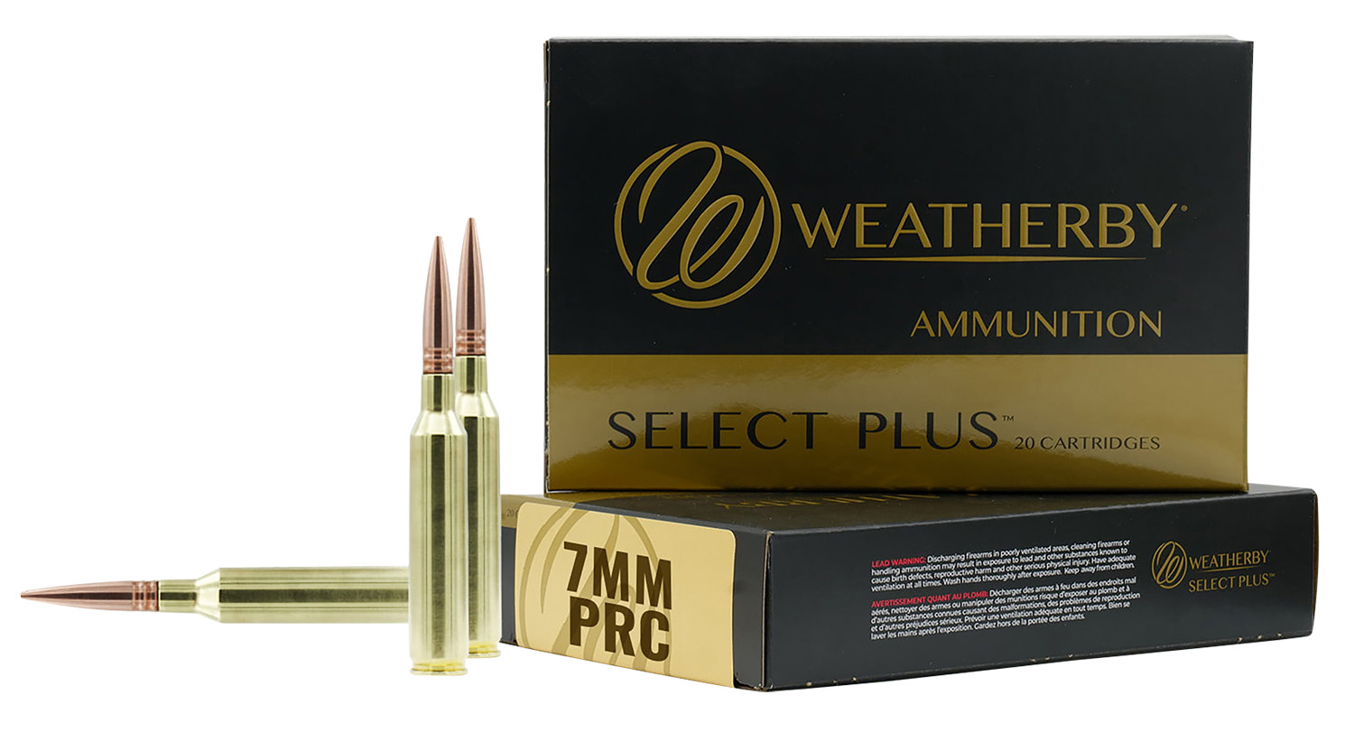 Weatherby R7PRC175EH Select Plus 7mmPRC 175gr 20 Per Box/10 Case 3 Weatherby R7PRC175EH Select Plus 7mmPRC 175gr 20 Per Box/10 Case