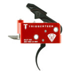 TriggerTech AR0TRB14NNP Diamond Two-Stage Black Pro Curved Trigger with 1.50-4 lbs Draw Weight for AR-15 Right 1 160582
