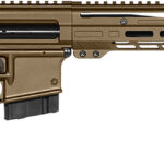 CMMG 28A490FMB Dissent MK4 22 ARC 10+1 16.10" Midnight Bronze Cerakote Picatinny Rail Aluminum Receiver, M-LOK Handguard, Black CMMG Dissent Side Folding Stock, Zeroed Drop-In Single Stage Trigger 1 164447