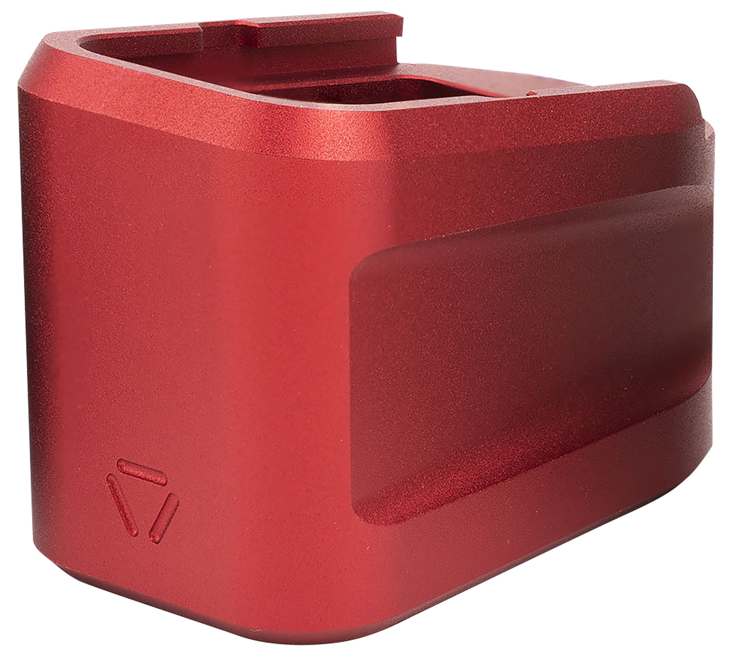 Strike Industries EMPALG19RED Extended Mag Plate Fits Glock G19 Red 6061 T-6 Aluminum 3 Strike Industries EMPALG19RED Extended Mag Plate Fits Glock G19 Red 6061 T-6 Aluminum