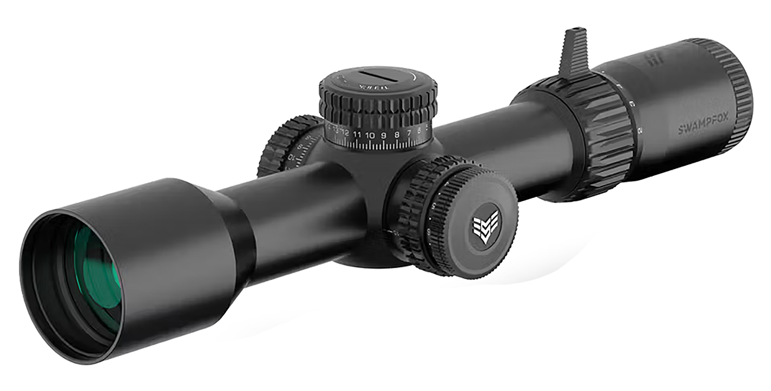 Swampfox Optics TWK525563M Warhawk Black 5-25x56mm 34mm Tube Sharpshooter MOA Reticle 3 Swampfox Optics TWK525563M Warhawk Black 5-25x56mm 34mm Tube Sharpshooter MOA Reticle