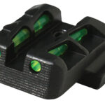 HiViz MPSLW11 LiteWave S&W M&P Shield Rear Sight Green Fiber Optic 1 17968