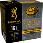 Browning Ammo BGC168 Golden Clays 16Gauge 2.75" 1oz 8Shot 25 Per Box/10 Case 1 182657