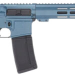 Great Lakes Firearms GL15223BLU AR-15 223 Wylde 30+1 16" Black Nitride Threaded Barrel, Blue Titanium Cerakote Aluminum Receiver w/Picatinny Rail, M-LOK Handguard, Black Polymer Stock, Mil-Spec Grip 2 183057