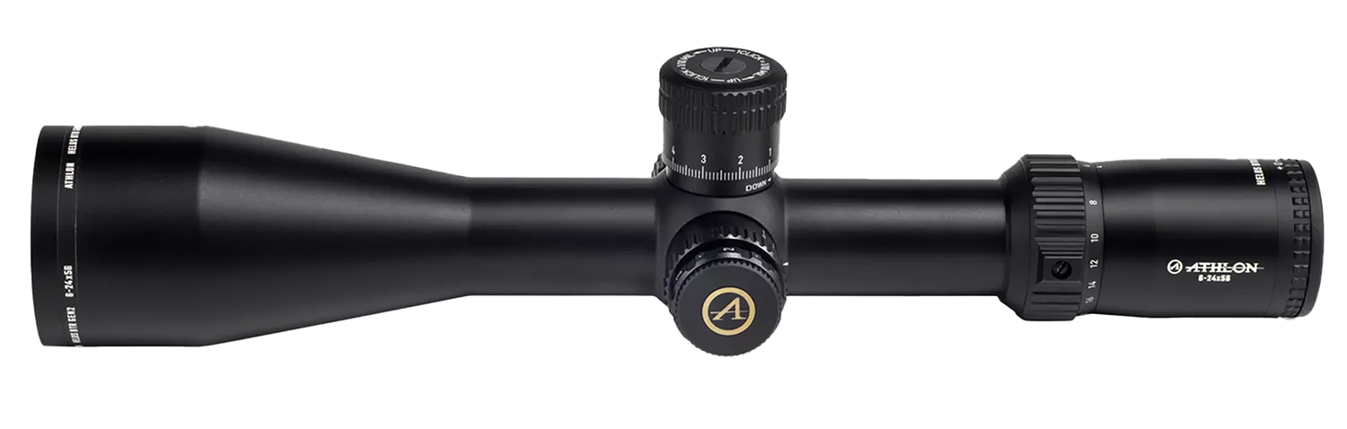 Athlon 214114 Helos BTR  Black 6-24x 56mm 34mm Tube Illuminated MIL Reticle