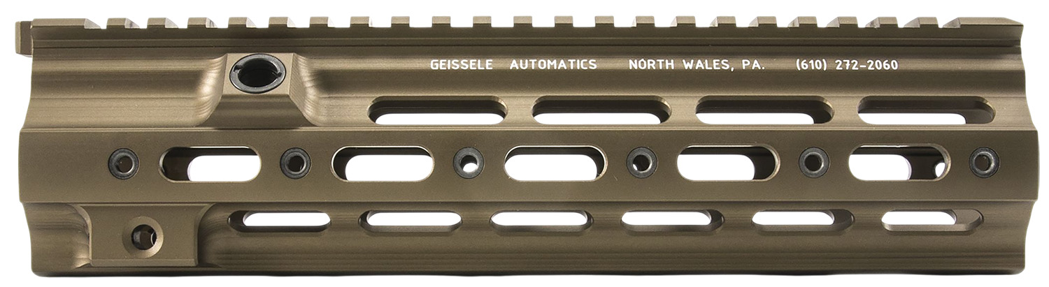 Geissele Automatics 05190S Super Modular Rail HK DDC Aluminum 10.50" Long