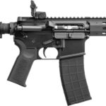 Tippmann Arms A101042 M4 Micro Elite 22 LR 25+1 7" Black Parkerized Threaded Barrel, Black Parkerized Receiver w/Picatinny Rail, M-LOK Handguard, Black T5 Arm Brace, Black Gen2 Grip, Right Hand 2 185343