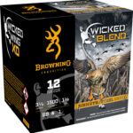 Browning Ammo B193431240 Wicked Blend 12Gauge 3.50" 1 1/2oz BB/1BI Shot 25 Per Box/10 Case 2 187126