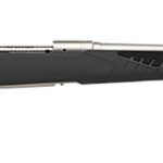 Savage Arms 57079 110 Storm Full Size 270 WSM 2+1 24" Matte Stainless Button-Rifled Barrel, Matte Drilled & Tapped Stainless Steel Receiver, AccuStock Matte Gray Synthetic Stock, Right Hand 1 52179