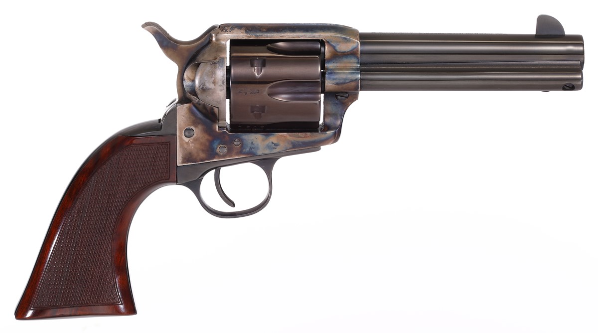 TAYLOR'S & COMPANY GUNFIGHTER 45LC BL/WD 4.75" 3 TAYLOR'S & COMPANY GUNFIGHTER 45LC BL/WD 4.75"