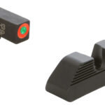 AmeriGlo GL351 Protector Sight Set for Glock Green Tritium Orange Outline Front Sight-Black Serrated Rear Sight 2 6406