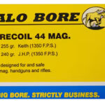 Buffalo Bore Ammunition 4G20 Low Recoil Strictly Business 44Rem Mag 240gr Jacket Hollow Point 20 Per Box/12 Case 2 82121