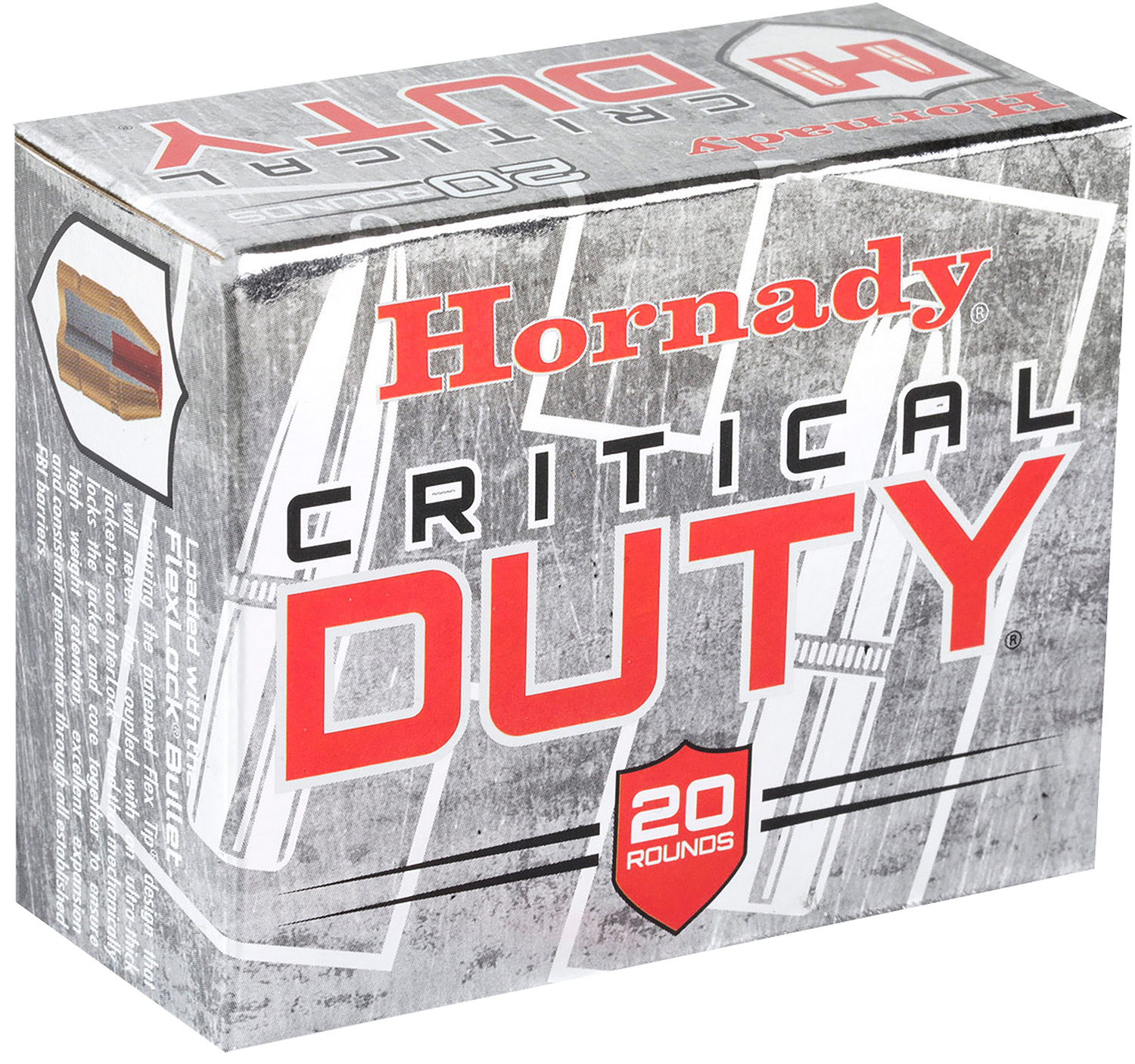 Hornady 90926 Critical Duty 45ACP+P 220gr Hornady FlexLock 20 Per Box/10 Case 3 Hornady 90926 Critical Duty 45ACP+P 220gr Hornady FlexLock 20 Per Box/10 Case