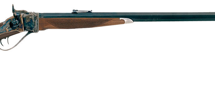 Taylors & Company 220012 1874 Down Under 45-70 Gov Caliber with 1rd Capacity, 32" Blued Barrel, Color Case Hardened Metal Finish & Oiled Walnut Stock Right Hand (Full Size)