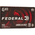 FED AM EAGLE 45ACP 230GR FMJ 100/500 1 FEAE45A100 1