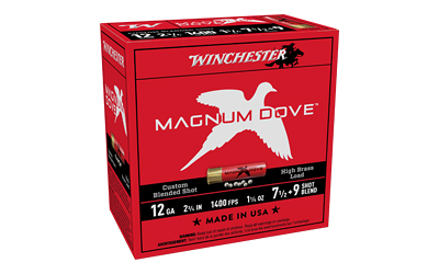 WIN MGNM DOVE 12GA 2.75" #7.5 25/250 3 WIN MGNM DOVE 12GA 2.75" #7.5 25/250