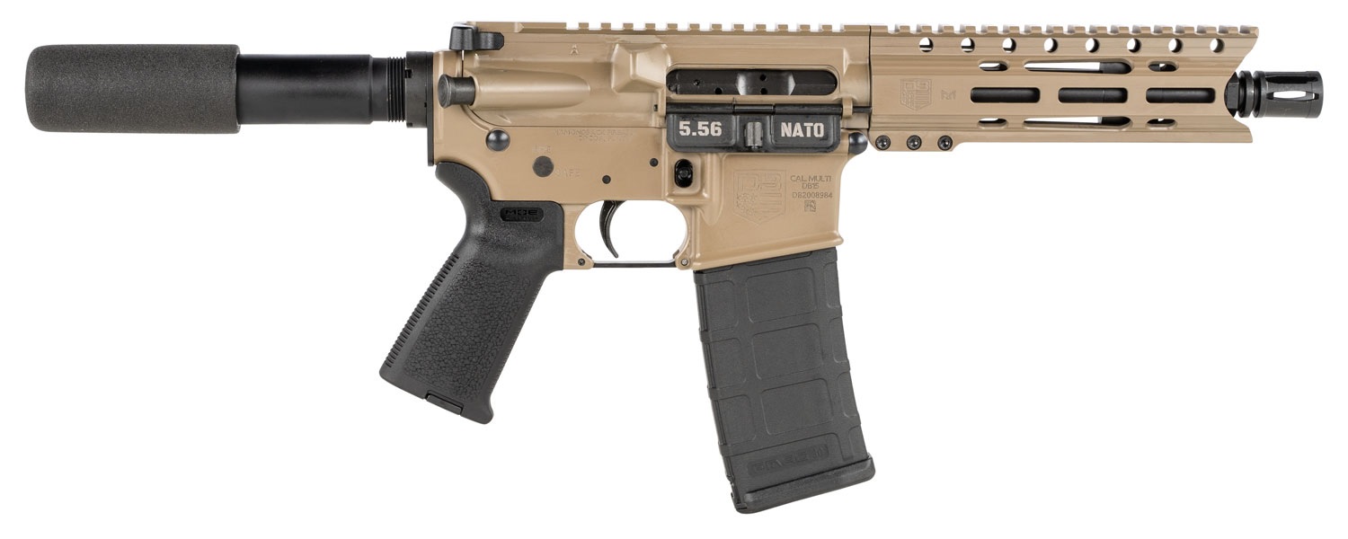 DIAMONDBACK FIREARMS DB-15 PIST 5.56MM FDE 7" 3 DIAMONDBACK FIREARMS DB-15 PIST 5.56MM FDE 7"