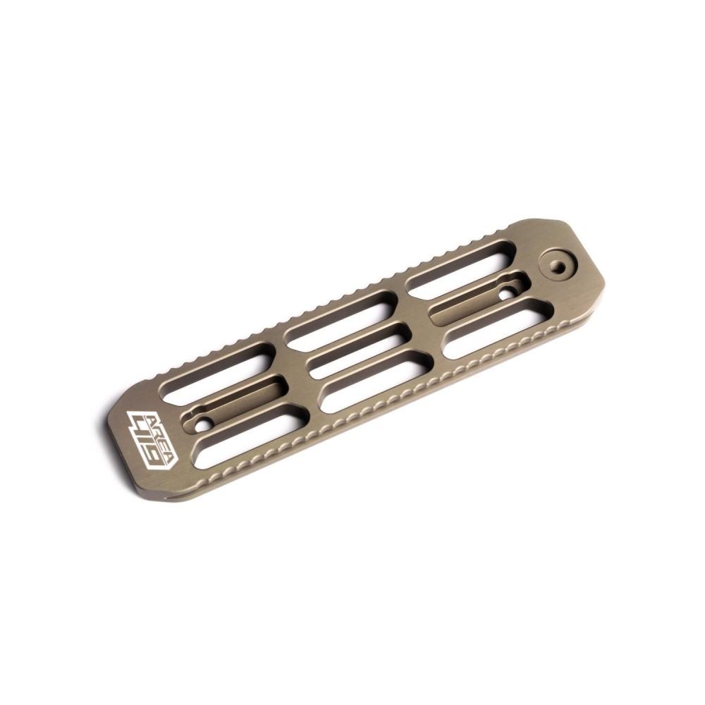Area 419 Arcalock 6" MLOK Dovetail Rail FDE 3 Area 419 Arcalock 6" MLOK Dovetail Rail FDE