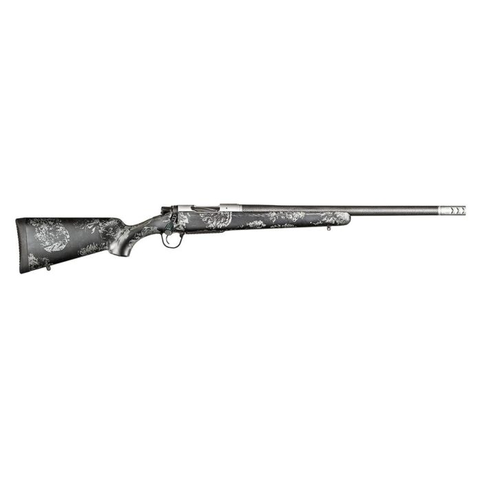 Christensen Arms Ridgeline FFT Rifle 25 Creedmoor 4rd Capacity 20" Threaded Carbon Fiber Barrel Natural Stainless w/Gray Accents Stock