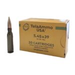 Wolf TelaAmmo Rifle Ammunition 5.45x39 65gr FMJ 2959 fps 30/ct 1 https3A2F2Fmedia.chattanoogashooting.com2Fimages2Fproduct2FDZ545TFMJ2F5.452520Tela