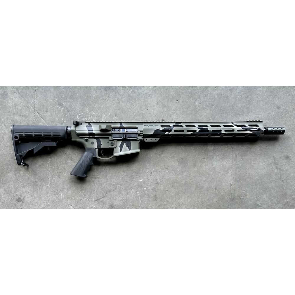 GLFA Tactical Pursuit Rifle .308 Win 10rd Magazine 16" Barrel Green Camo 3 GLFA Tactical Pursuit Rifle .308 Win 10rd Magazine 16" Barrel Green Camo