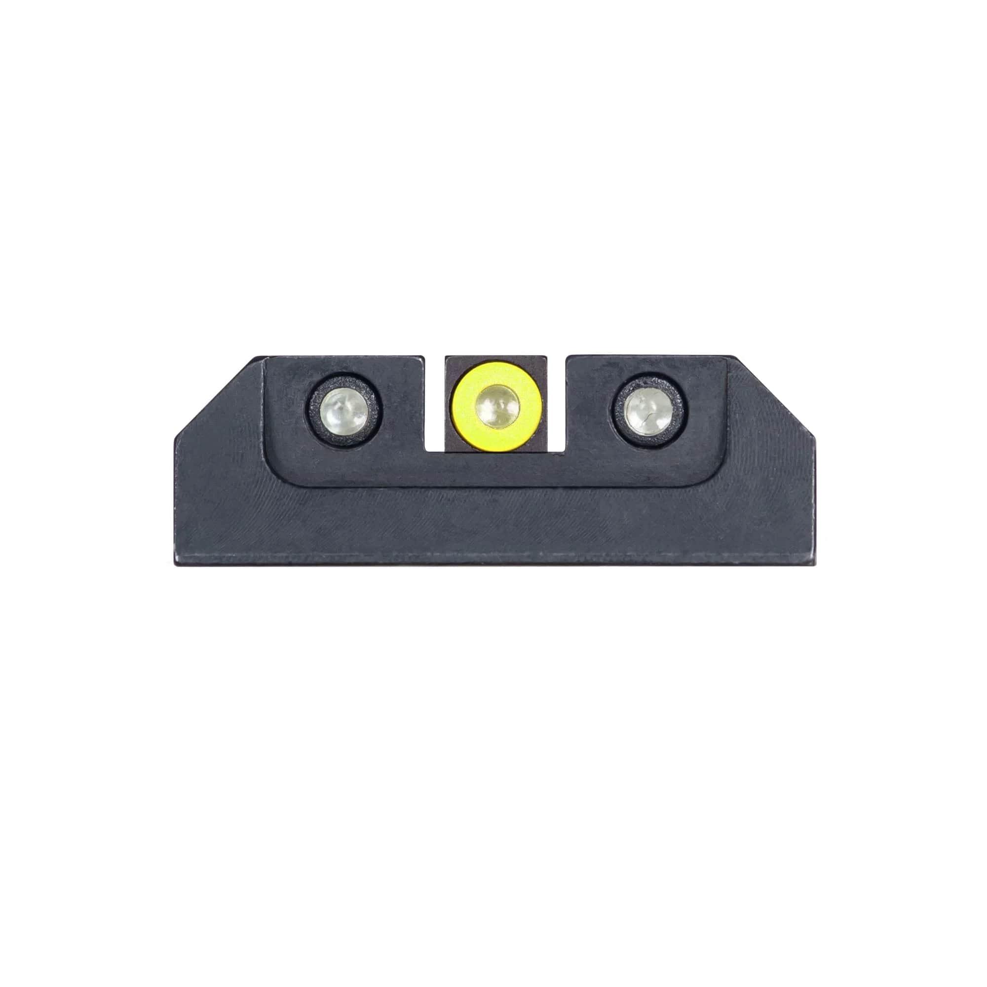 Night Fision Night Sight Set Yellow Front Black Back for Taurus 3 Night Fision Night Sight Set Yellow Front Black Back for Taurus