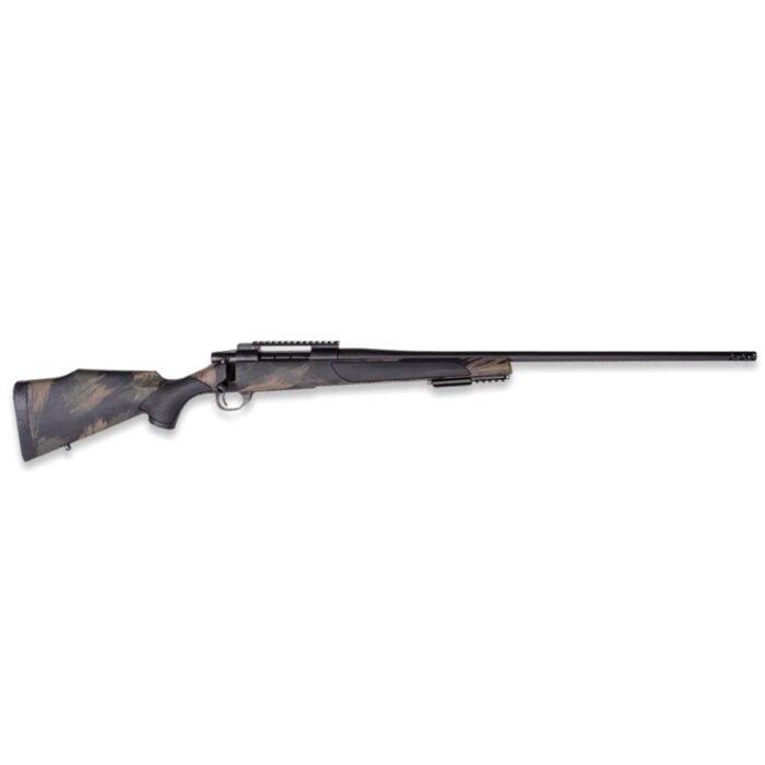 Weatherby Vanguard Black Hills Rifle 6.5 PRC 3rd Capacity 24" Barrel Black Polymer Stock w/Green & Tan Paint