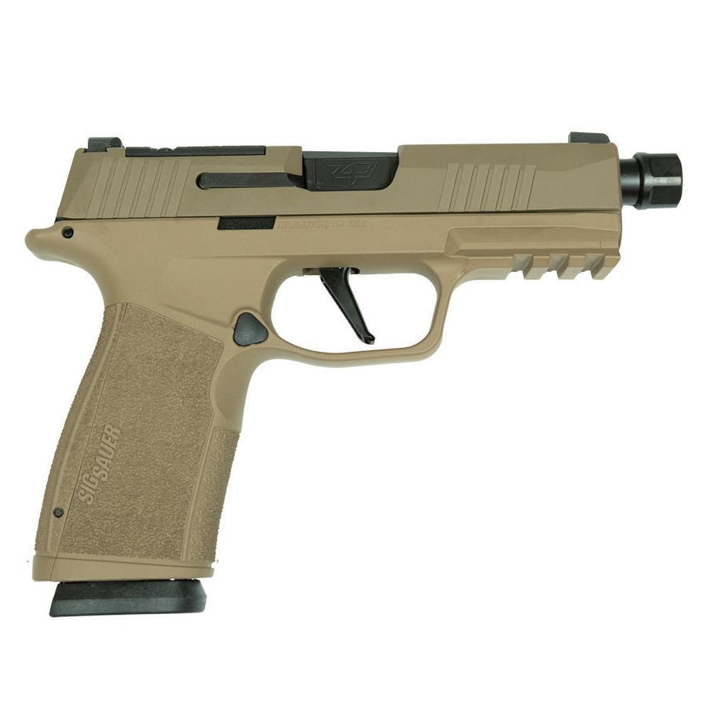 Sig Sauer P365 XMacro Handgun 9mm Luger 17rd Magazines (2) 3.7" Barrel Two Tone Tan TB