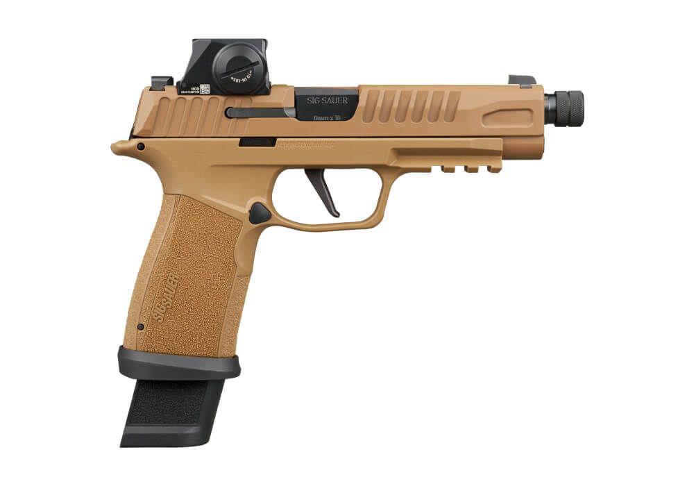 Sig Sauer P365 TacOps Handgun 9mm Luger 21rd Magazines (4) 5.1" Threaded Barrel Romeo-X