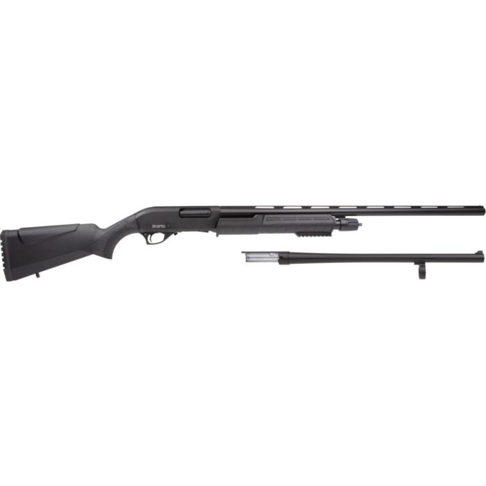 Rock Island Armory Combo Field/Security Shotgun 12ga 3" Chamber 5rd Magazine 18.5" and 28" Barrel Black