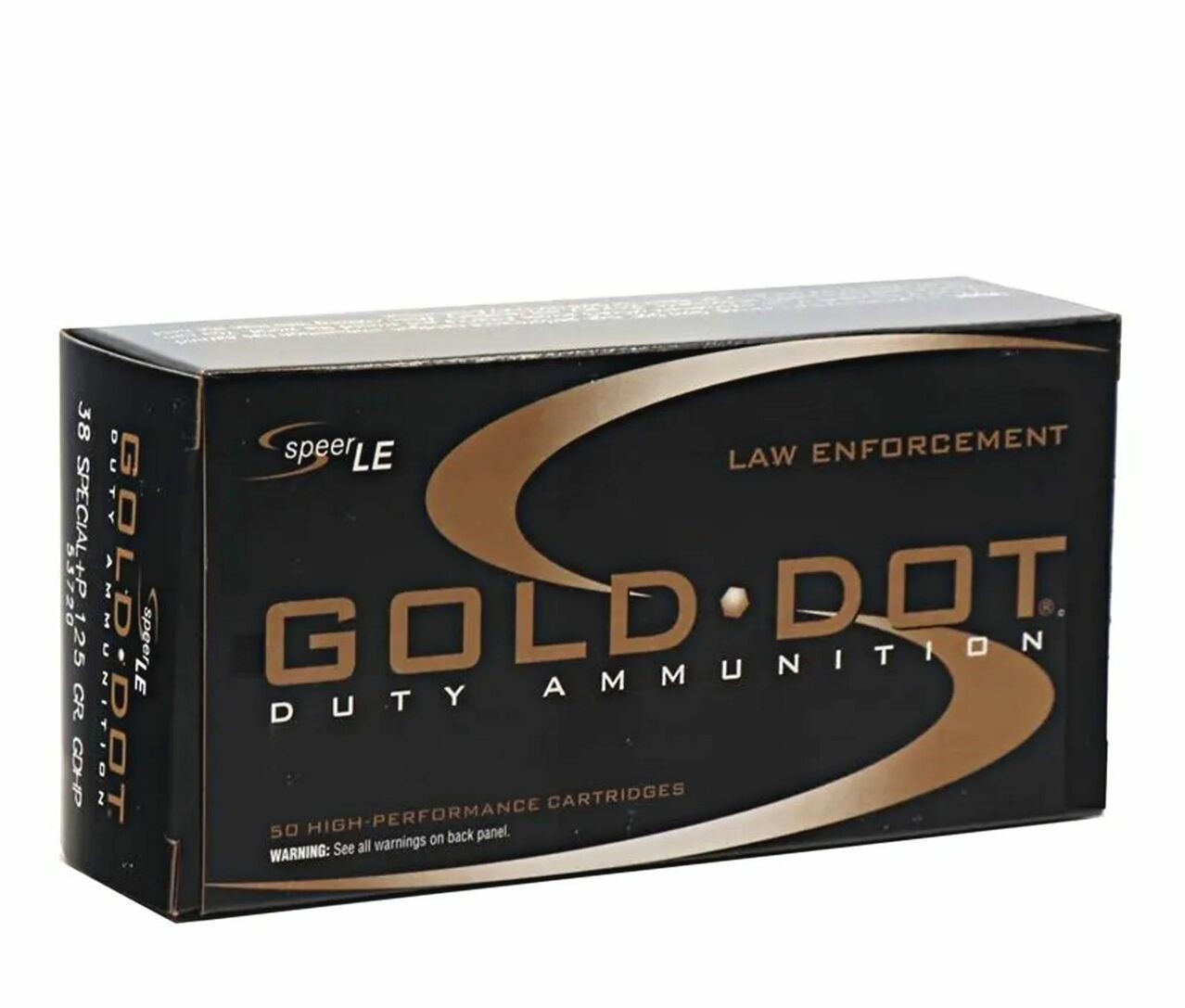 CCI GOLD DOT 38SPL+P 125GR GDHP 3 CCI GOLD DOT 38SPL+P 125GR GDHP